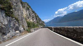 Extra long Virtual Scenery Indoor Cycling Workout Lake Garda Italia Trentino Ultra HD