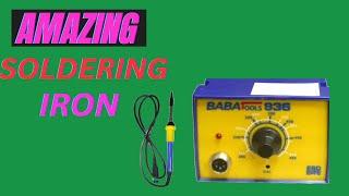 BEST SOLDERING IRON.#BABA TOOLS SOLDERING STATION