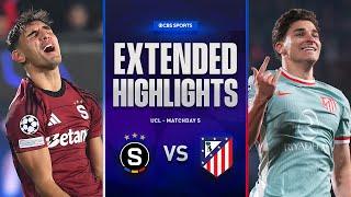 Sparta Praha vs. Atlético Madrid: Extended Highlights | UCL League Phase MD 5 | CBS Sports Golazo