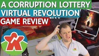 Virtual Revolution Review - Board Game Review - A Corruption Lottery!