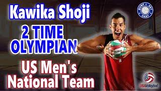 2 time Olympian TEAM USA Volleyball Setter Kawika Shoji