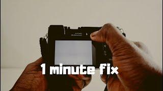 Sony A6000 Unresponsive Buttons And Dials Fixed In 1 minute  | No Tools Needed