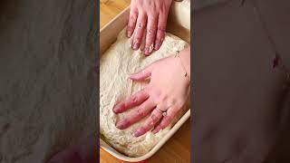 Garlic butter pull apart focaccia rolls