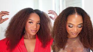 THE EASIEST HAIRSTYLE FOR FINE NATURAL HAIR (No Glue!) | HerGivenHair