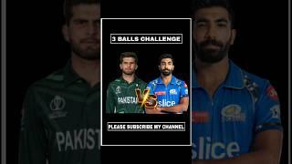 Shaheen Afridi vs Bumrah | 3 Balls Challenge real cricket 24 Game #1bossgaming