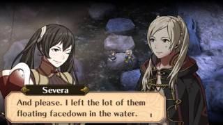 Fire Emblem Awakening - Female Avatar (My Unit) & Severa Hot-Spring Scramble Conversations