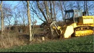 GALOTRAX 800 - World heaviest forestry mulcher / Broyeur forestier le plus puissant au monde