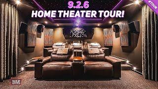 AMAZING 9.2.6 Home Theater Tour // KRIX MX-30 // DUAL 18" Subwoofers // Anthem AVM70 // JVC NP5