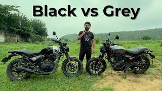 ROYAL ENFIELD | REBEL BLACK VS DAPPER GREY  | MUST ACCESSORIES