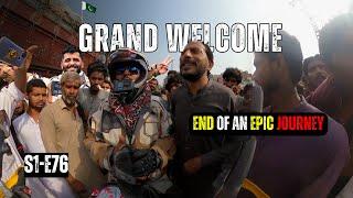 Final Ride & Epic Welcome: Karachi to My Village | USA TO PAKISTAN MOTORCYCLE TOUR [S1 - E76]