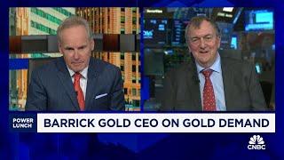 Barrick Gold CEO: Here is what's driving the price of gold lately