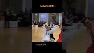 2025 코리아오픈 댄스스포츠 Korea Open Pro Ballroom 3R 당신은누구시길래 #SlowFoxtrot 250222  #wdsf#dancesport#dance