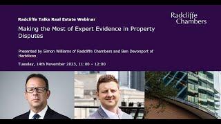 Making the Most of Expert Evidence in Property Disputes