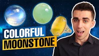 Does moonstone the June birthstone come in different colors ?