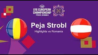 Peja Strobl - Highlights vs Romania 2023