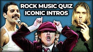Guess the Rock Song by its ICONIC INTRO | Music Quiz