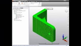 Autodesk Simulation 2012 - How to Set Up a Thermal or Heat Transfer Analysis