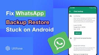 [9 Ways] WhatsApp Chat Backup Stuck Android at 24% 99%  | Whatsapp Backup Stuck Android 2023