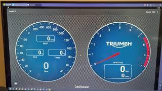 TuneECU Tutorial for unlocking your Triumph ECU for more power