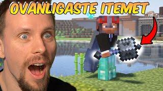 JAG FÅR DET OVANLIGASTE VAPNET I MINECRAFT - BEDROCK SMP - LETS PLAY - S8E64