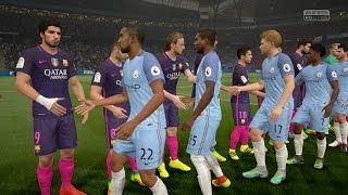 FIFA 17 | Manchester City vs FC Barcelona  - Full Gameplay (PS4/Xbox One)