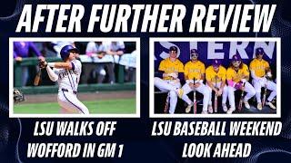 LSU Walks-off Wofford | Tigers Baseball Regional Weekend Preview