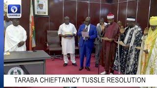 Taraba Gov. Kefas Installs Chief In Takum To End 28 Years Leadership Crisis