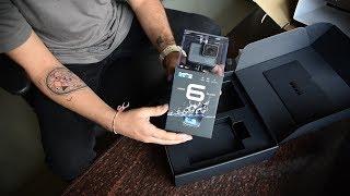 GOPRO HERO 6 VIP KIT UNBOXING AND REVIEW (ALSO HERO 6 vs HERO 5)