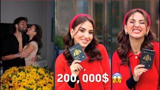 غيث يعرض على سارة جواز السفر الدومينيكي الذي تبلغ تكلفته 200 ألف دولار $$