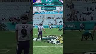 Justin Tucker being Justin Tucker (65 yards) ‍️ #shorts