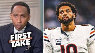 FIRST TAKE | "I see a glimmer from the rubble at Caleb Williams" - Stephen A. Smith on Bears status