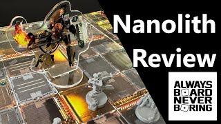 Nanolith Cyberpunk RPG Board Game Review | Futuristic Adventure from Woodpecker Games | Sponsored