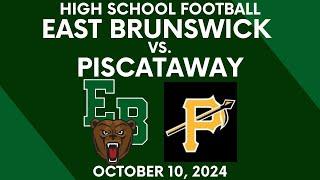 EBHS Football vs Piscataway 10/10/2024