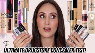 I TESTED 15 AFFORDABLE/DRUGSTORE CONCEALERS - WHICH WORKED BEST ON MY DARK & HOLLOW UNDER EYES?!