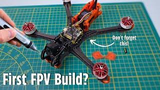 How I built my 5-Inch digital 6S FPV Drone in 2024 as a Beginner! // Step-by-Step Guide