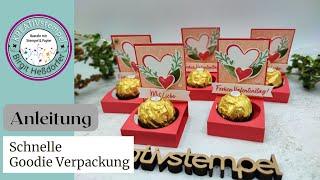 Anleitung Rocher Verpackung / Das wohl schnellste Goodie der Welt basteln