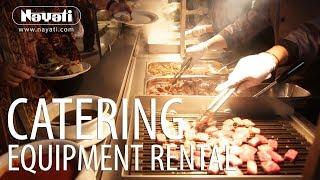 Catering Equipment Rental : Wedding Reception in MCC