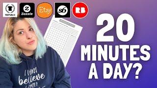 Money Making Business with JUST 20 Minutes a Day - Part 1