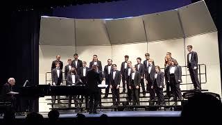 Palisade Highschool Tenor/Bass Choir singing Inveniam Viam