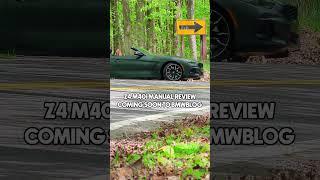 My #BMW #Z4 M40i 6-speed review will be coming soon!