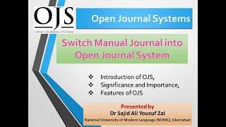 Open Journal Systems: Introduction, Importance and Features