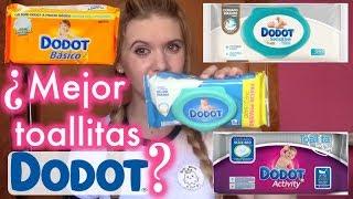 Toallitas Dodot "Cuál es la MEJOR? / Toallitas bebe comparativa / Toallitas para bebé