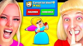 Ich PRANKE sie als KLEINES MÄDCHEN in BRAWL STARS, bis sie AUSRASTET! 