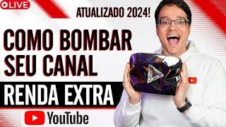 COMO CRESCER SEU CANAL NO YOUTUBE E GERAR RENDA EXTRA AINDA EM 2024 [Ep. 1]