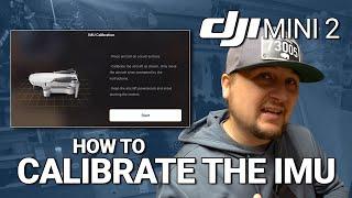 DJI Mini 2 / How to CALIBRATE the IMU (Tutorial)