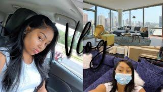 Vlog 1: Luxury Apartment Shopping in Chicago + Furniture Shopping!