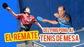 Te enseño a rematar en TENIS DE MESA | #tenisdemesa #pingpong