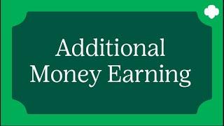 Additional Money Earning