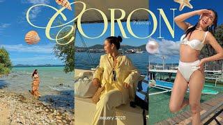 Coron Vlog 2025  | 5D4N, Super Ultimate Island Tour, budget & eating good food! ️