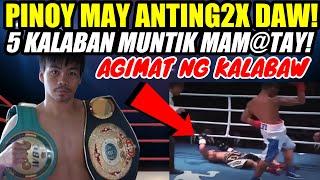 PINOY MAY ANTING-ANTING! LIMA KALABAN DERETSO TULOG | MALAKAS PA KAY PACQUIAO AT CASIMERO